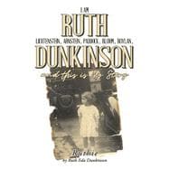 I Am Ruth Lichtenstein, Arnstein, Paddock, Blohm, Boylan, Dunkinson and this is My Story Ruthie