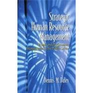 Strategic Human Resource Management People and Performance Management in the Public Sector