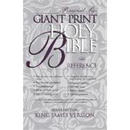 KJV Giant Print Reference Bible, Personal Size Silver Edition