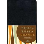 RVC Biblia Letra Grande Tamaño Manual, negro imitación piel