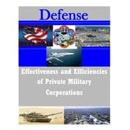 Effectiveness and Efficiencies of Private Military Corporations