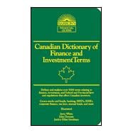 Canadian Dictionary of Finance and Investment Terms