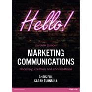 Marketing Communications discovery, creation and conversations,9781292092614