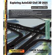 Exploring AutoCAD Civil 3D 2025, 14th Edition book cover, ISBN 9781640572614