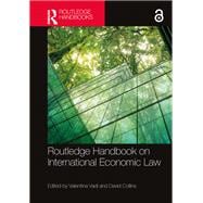 Routledge Handbook on International Economic Law book cover, ISBN 9781040442616