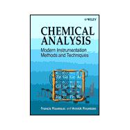 Chemical Analysis: Modern Instrumental Methods and Techniques, English Edition,9780471972617