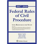 Federal Rules of Civil Procedure With Resources for Study