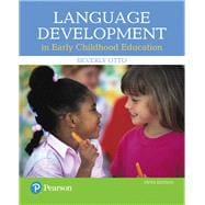 Language Development in Early Childhood Education,9780134552620