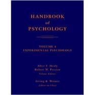Handbook of Psychology, Volume 4, Experimental Psychology,