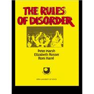The Rules of Disorder