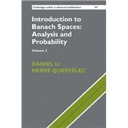 Introduction to Banach Spaces