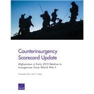 Counterinsurgency Scorecard Update Afghanistan in Early 2015 Relative to Insurgencies Since World War II