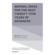 Seminal Ideas for the Next Twenty-five Years of Advances