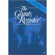 Grants Register 2009 : The Complete Guide to Postgraduate Funding Worldwide