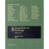 Annual Review of Psychology 2012