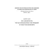 Die Abgrenzung von Kulturgruppen und Völkern in der Vorgeschichte