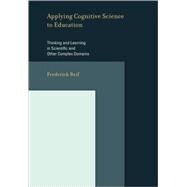 Applying Cognitive Science to Education
