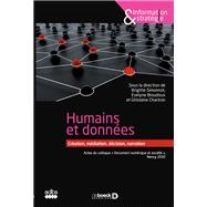 Humains et données : Actes du colloque 