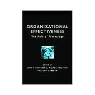 Organizational Effectiveness The Role of Psychology