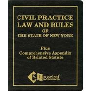 Ebook for Civil Practice Law & Rules of the State of New York, 2022 ed