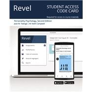 Revel for Personality Psychology Understanding Yourself and Others -- Access Card