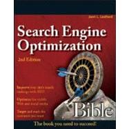 SEO Search Engine Optimization Bible,9780470452646