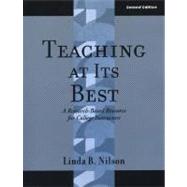 Teaching at Its Best: A Research-Based Resource for College Instructors, 2nd Edition