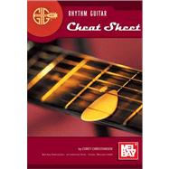 Mel Bay Presents Rhythm Guitar Cheat Sheet