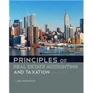 Principles of Real Estate Accounting and Taxation,9781609272647