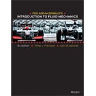 Fox and Mcdonald's Introduction to Fluid Mechanics