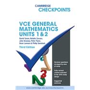Cambridge Checkpoints Vce General Mathematics Units 1 and 2
