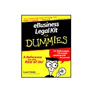 eBusiness Legal Kit for Dummies (With CD-ROM)