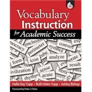 Vocabulary Instruction For Academic Success