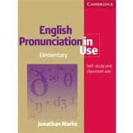 English Pronunciation in Use Elementary Book with Answers and Audio CD Set (5 CDs),9780521672665