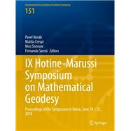 IX Hotine-Marussi Symposium on Mathematical Geodesy