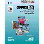 Microsoft Office 4.3 Running Under Windows 95