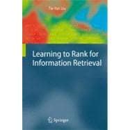 Learning to Rank for Information Retrieval