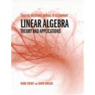 Ssg- Linear Algebra : Theory and Appl Student Sol Manual