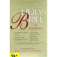Holy Bible Reference: King James Version Platinum Edition Burgundy Genuine Leather