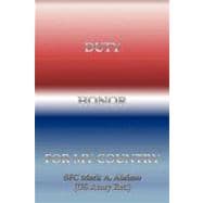Duty. Honor. for My Country