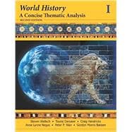 World History A Concise Thematic Analysis, Volume 1