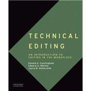 Technical Editing An Introduction to Editing in the Workplace