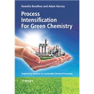 Process Intensification Technologies for Green Chemistry Engineering Solutions for Sustainable Chemical Processing