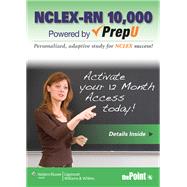 LWW NCLEX-RN 10,000 PrepU plus DocuCare Six-Month Access Package