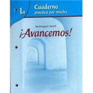 McDougal Littell íAvancemos!; Cuaderno para hispanohablantes (Student Workbook) with Review Bookmarks Level 1