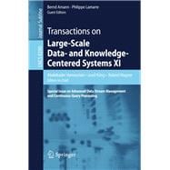 Transactions on Large-Scale Data- and Knowledge-Centered Systems XI
