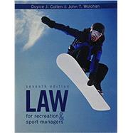 Law for Recreation & Sport Managers