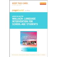 Language Intervention for School-age Students Pageburst on Kno Access Code: Setting Goals for Academic Success
