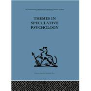 Themes in Speculative Psychology