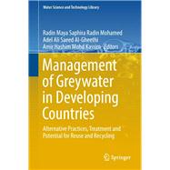 Management of Greywater in Developing Countries
